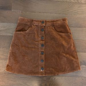 Brandy Melville courdoroy skirt